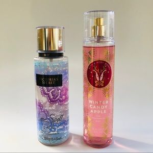 VS Love Spell and Bath and Body Works mist